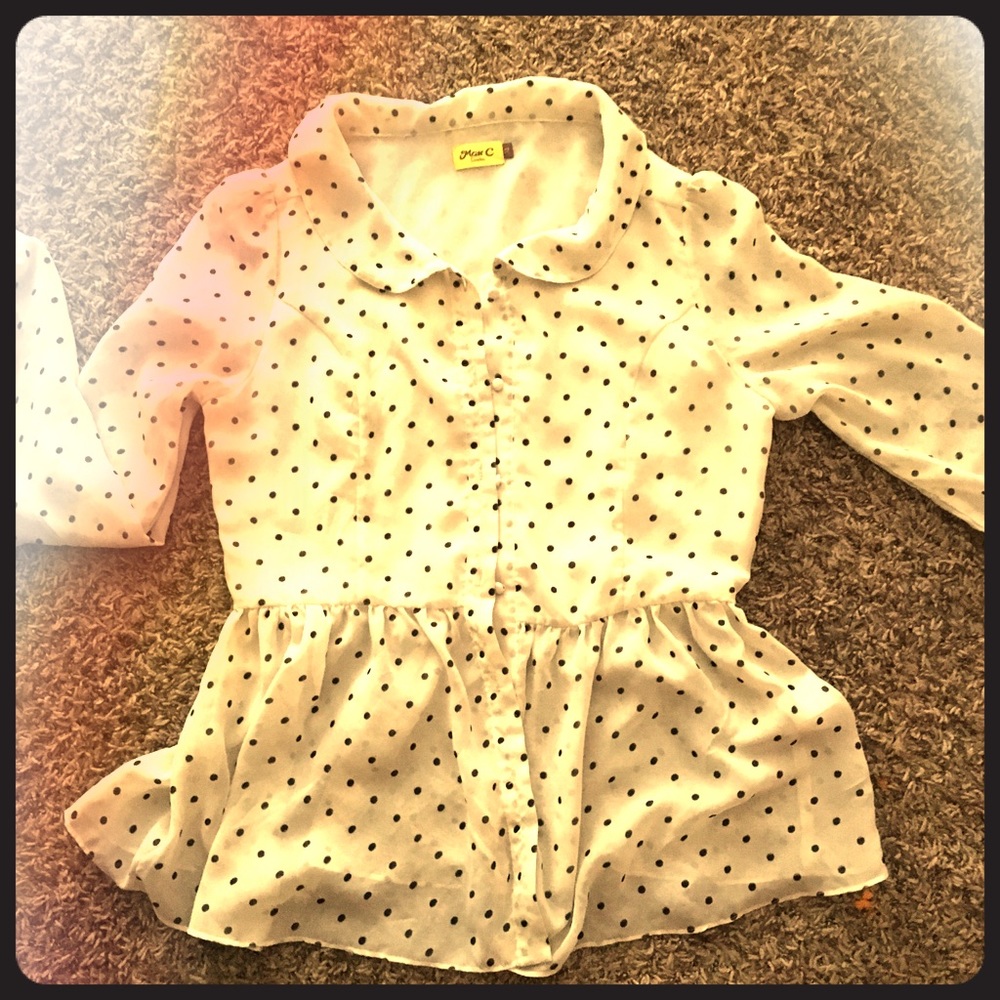 Polka dot Blouse